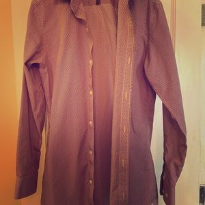Geometric pattern bonobos dress shirt bonobos